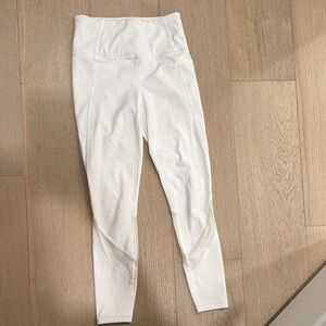 Athleta White High-Waisted Leggings
